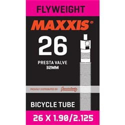 MAXXIS TUBE FLYWEIGHT 26 X 1.90/2.125 PRESTA FV SEP 32MM