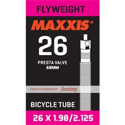 MAXXIS TUBE FLYWEIGHT 26 X 1.90/2.125 PRESTA FV SEP 60MM