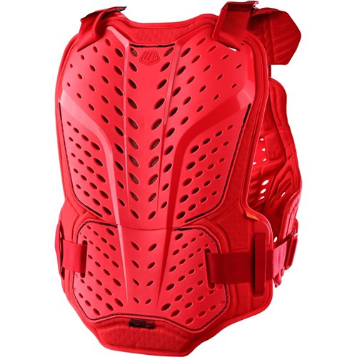 TLD 24.1 ROCKFIGHT CE D30 CHEST PROTECTOR RED