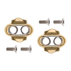 CRANKBROTHERS CLEAT STANDARD RELEASE GOLD 15 RLSE 6 DEG FLOAT