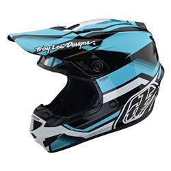 TLD SE4 GP HELMET APEX WATER / CHARCOAL XLG