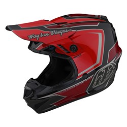 TLD SE4 GP HELMET RITN RED SML