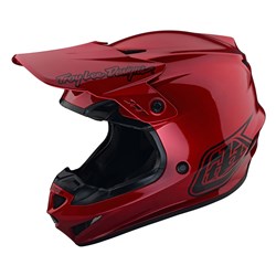 TLD SE4 GP HELMET MONO RED XLG