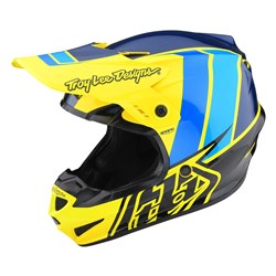 TLD SE4 GP YTH HELMET NOVA FLO YELLOW Y-MED