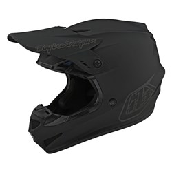 TLD 24.1 SE4 GP YTH HELMET MONO BLACK Y-MED