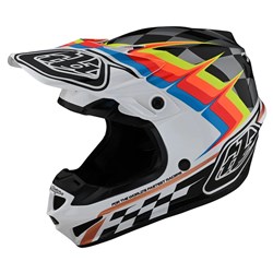 TLD SE4 POLY MIPS HELMET WARPED WHITE LGE