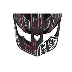 TLD 21 STAGE VISOR LE PINSTRIPE BLACK / RED