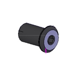 TRANSITION SPARE CHAINSTAY PIVOT AXLE 15MM X 26MM