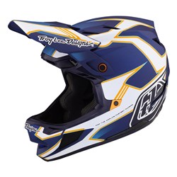 TLD D4 COMPOSITE AS HELMET MIPS MATRIX BLUE XLG / 2XL