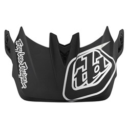 TLD 23 D4 CARBON VISOR STEALTH BLACK / SILVER