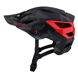 TLD A3 AS MIPS HELMET CAMO GREY / RED XLG / 2XL