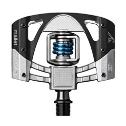 CRANKBROTHERS PEDAL MALLET 3 RAW BLACK LIGHT BLUE SPRING