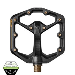 CRANKBROTHERS PEDAL STAMP 11 SMALL BLACK & GOLD (EXTRA PINS KIT I