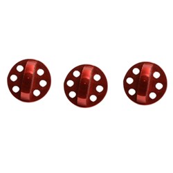 TLD A1 / A2 VISOR SCREW RED 3 PACK