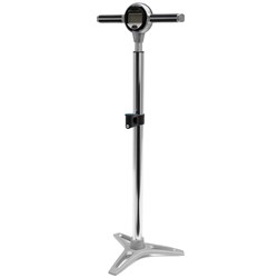 CRANKBROTHERS PUMP KLIC FLOOR W/ DIGITAL GAUGE SILVER