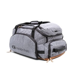 CRANKBROTHERS GEAR BAG ALBEK SKYTRAIL DUFFLE BAG HEATHER GREY / GUM