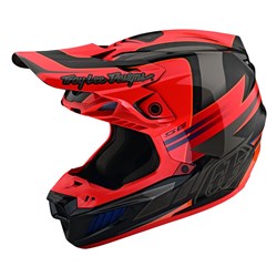 TLD SE5 CARBON HELMET SABER ROCKET RED MED