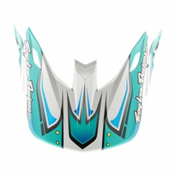 TLD 26.1 SE5 VISOR CREST REAL TEAL OSFA