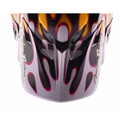 TLD 26.1 SE5 VISOR OVERSPRAY BLACK / GOLD OSFA