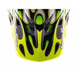 TLD 26.2 SE5 VISOR OVERSPRAY CHARCOAL / FLO YELLO OSFA