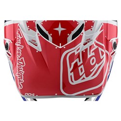 TLD 20 SE4 POLY VISOR FACTORY WHITE / BLUE