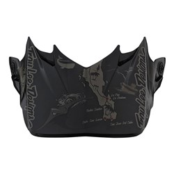 TLD 19 SE4 POLY VISOR BAJA BLACK