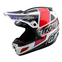 TLD SE5 COMPOSITE HELMET TEAM WHITE / BLACK XLG