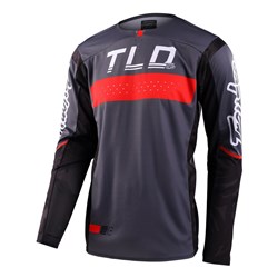 TLD SE PRO JERSEY GRID CAMO BLACK / GREY MED