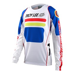 TLD GP YTH JERSEY DROP IN WHITE Y-MED