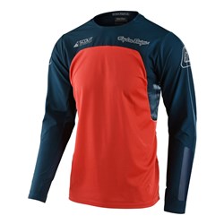 TLD SCOUT OFFROAD SE JERSEY SYSTEMS MARINE / ORANGE SML