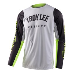 TLD GP PRO JERSEY BOLTZ FOG / FLO YELLOW XLG