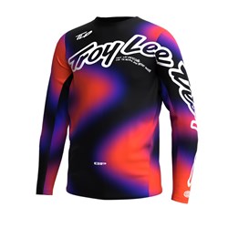 TLD GP PRO YTH JERSEY LUCID BLACK / RED Y-XSM