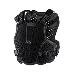 TLD 25.1 YTH ROCKFIGHT CHEST PROTECTOR BLACK YOUTH Y-OSFM