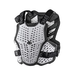 TLD 23 ROCKFIGHT YTH CHEST PROTECTOR WHITE YOUTH Y-OSFM