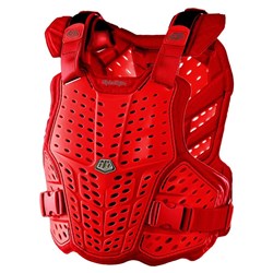 TLD 25.1 YTH ROCKFIGHT CHEST PROTECTOR RED YOUTH Y-OSFM