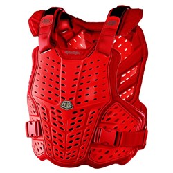 TLD 24.1 ROCKFIGHT YTH CHEST PROTECTOR RED YOUTH Y-OSFM