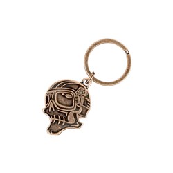 TLD W15 SKULLY KEYCHAIN ANTIQUE COPPER