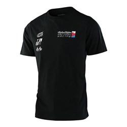 TLD FACTORY PIT CREW TEE BLACK MED