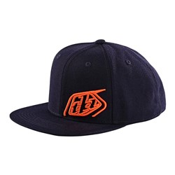 TLD 24.1 SLICE HAT NAVY / ORANGE OSFA