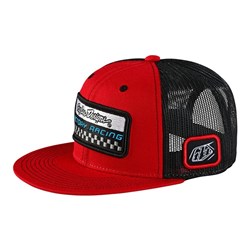 TLD FACTORY PIT CREW HAT RED OSFA