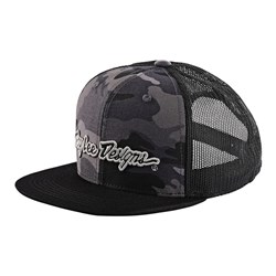 TLD 25 SIGNATURE HAT CAMO BLACK/ SILVER OSFA