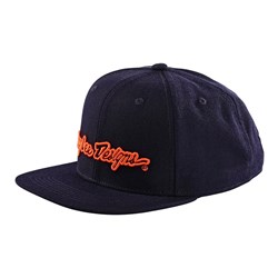 TLD 24.1 SIGNATURE HAT NAVY / ORANGE OSFA