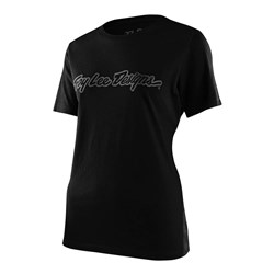 TLD 24.1 SIGNATURE WMNS TEE BLACK W-SML