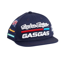 TLD 24 GASGAS YTH TEAM HAT NAVY Y-OSFA