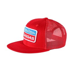 TLD GASGAS YTH STOCK HAT RED Y-OSFA