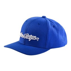 TLD 25 SIGNATURE CURVED HAT BLUE / WHITE OSFA