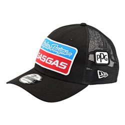 TLD GASGAS TEAM CURVED HAT BLACK (NEWERA) OSFA