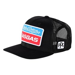 TLD 23 GASGAS CURVED HAT BLACK OSFA
