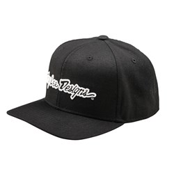 TLD 25.1 SIGNATURE CURVED HAT BLACK OSFA