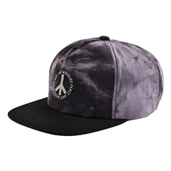 TLD PLOT UNCONSTRUCTED HAT TIE DYE CHARCOAL OSFA